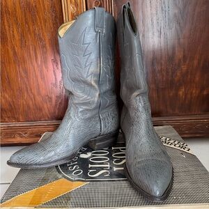 Men’s Blue/grey Dan Post boots size 11D